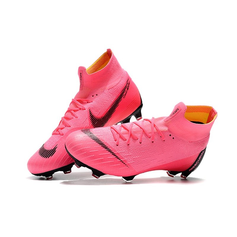 Nike Mercurial Superfly Elite FG Růžový Černá